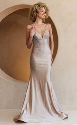 9 of 12 Amelia Couture 3018 Champagne