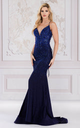 6 of 12 Amelia Couture 3018 Navy