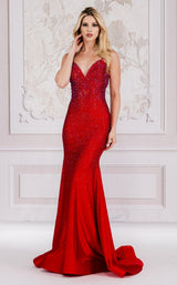 5 of 12 Amelia Couture 3018 Red