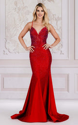 4 of 12 Amelia Couture 3018 Red