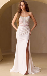 9 of 14 Amelia Couture 3042 White