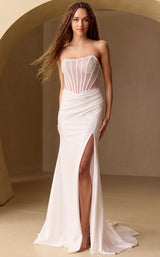 10 of 14 Amelia Couture 3042 White