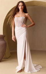 11 of 14 Amelia Couture 3042 White