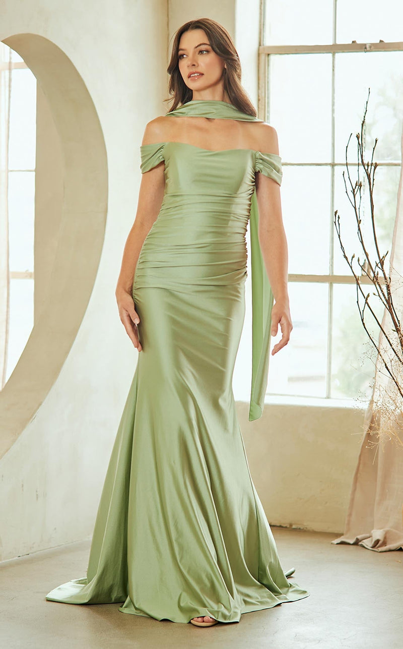 green bee amelia dress Couture 3101 colour-champagne