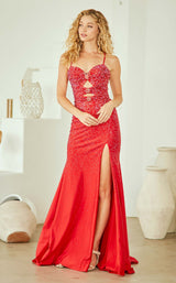 17 of 24 Amelia Couture 3103 Red