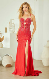 19 of 24 Amelia Couture 3103 Red