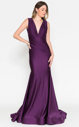 14 of 21 Amelia Couture 370 Eggplant