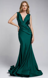 3 of 21 Amelia Couture 370 Emerald Green