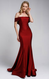 5 of 10 Amelia Couture 373 Burgundy