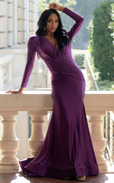 12 of 18 Amelia Couture 381 Eggplant