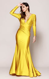 6 of 18 Amelia Couture 381 Mustard