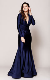 7 of 18 Amelia Couture 381 Navy