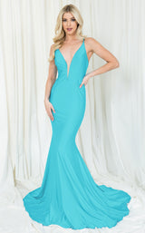 3 of 6 Amelia Couture 386 Turquoise