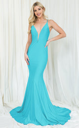 4 of 6 Amelia Couture 386 Turquoise