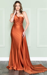 3 of 18 Amelia Couture 387 Burnt-Orange