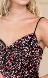 5 of 8 Amelia Couture 395S Black-Pink