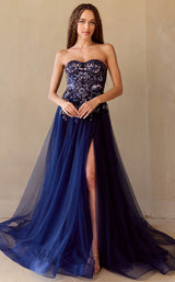 1 of 9 Amelia Couture 4031 Navy