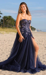 7 of 9 Amelia Couture 4031 Navy
