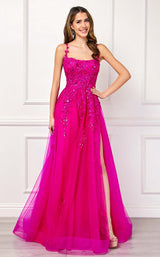6 of 14 Amelia Couture 4044 Hot Pink