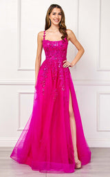 1 of 14 Amelia Couture 4044 Hot Pink
