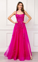 5 of 14 Amelia Couture 4044 Hot Pink