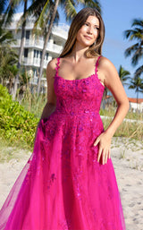 11 of 14 Amelia Couture 4044 Hot Pink