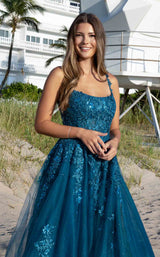 10 of 14 Amelia Couture 4044 Teal