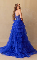 9 of 10 Amelia Couture 4048 Royal Blue
