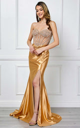 4 of 9 Amelia Couture 4049 Gold