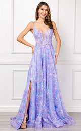 1 of 16 Amelia Couture 4050 Lilac