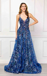 15 of 16 Amelia Couture 4050 Navy