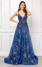16 of 16 Amelia Couture 4050 Navy