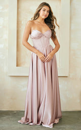 1 of 15 Amelia Couture 4053 Dusty Rose