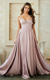 2 of 15 Amelia Couture 4053 Dusty Rose