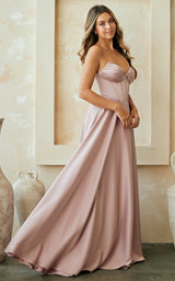 3 of 15 Amelia Couture 4053 Dusty Rose