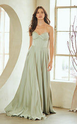 7 of 15 Amelia Couture 4053 Sage