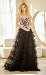 1 of 8 Amelia Couture 4060 Black
