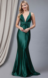 1 of 9 Amelia Couture 5039 Emerald Green