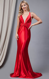 5 of 9 Amelia Couture 5039 Red