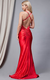 9 of 9 Amelia Couture 5039 Red