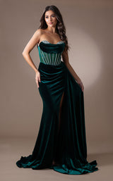 6 of 12 Amelia Couture 5051 Emerald