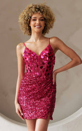 3 of 6 Amelia Couture 5057S Pink