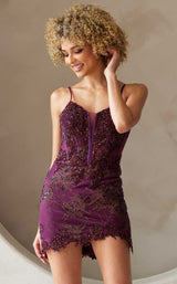 1 of 2 Amelia Couture 5059S Wine
