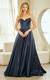 23 of 24 Amelia Couture 5080 Navy