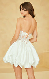 9 of 10 Amelia Couture 5081S White