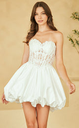 3 of 10 Amelia Couture 5081S White