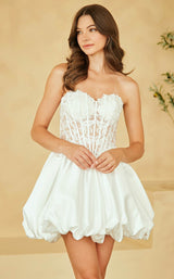 4 of 10 Amelia Couture 5081S White