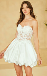 6 of 10 Amelia Couture 5081S White