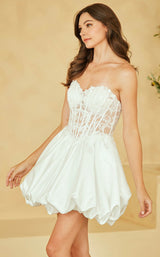 8 of 10 Amelia Couture 5081S White