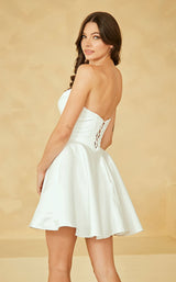 7 of 10 Amelia Couture 5082S White